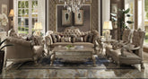 Dresden Bone Velvet & Gold Patina Sofa Model 52090 By ACME Furniture